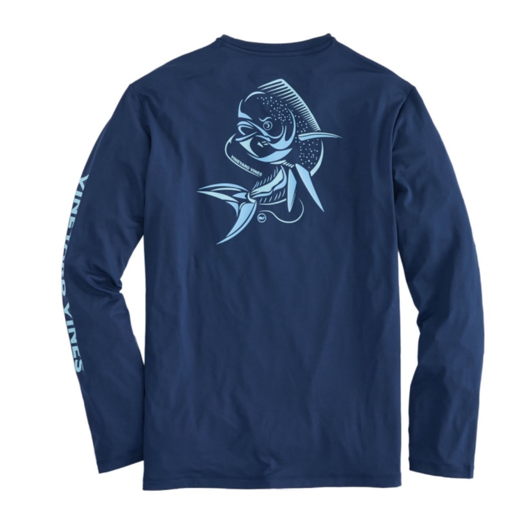 NWT Men’s Vineyard Vines Long Sleeve Mahi T-Shirt
